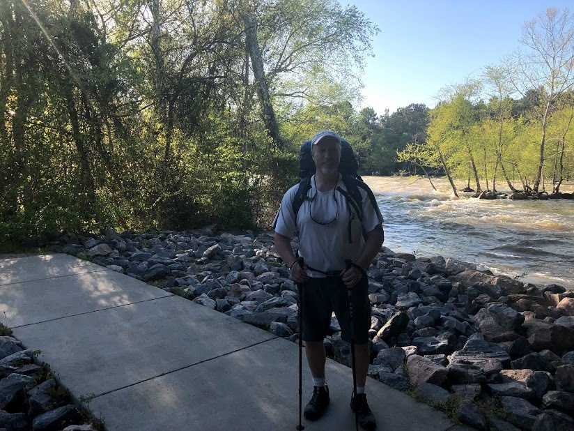 4/2018 NC Mountains To Sea Trail - Section 11. Falls Lake Dam to Howell Woods Learning Center