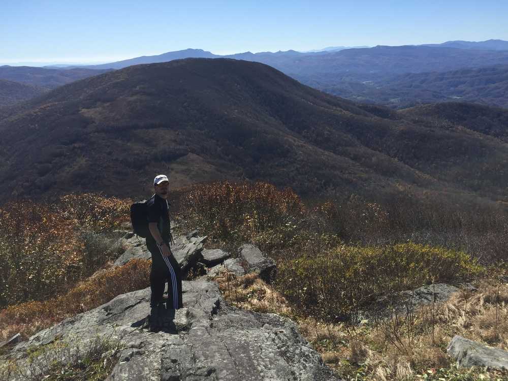 10/28/2017 - Snake Mt. North Carolina